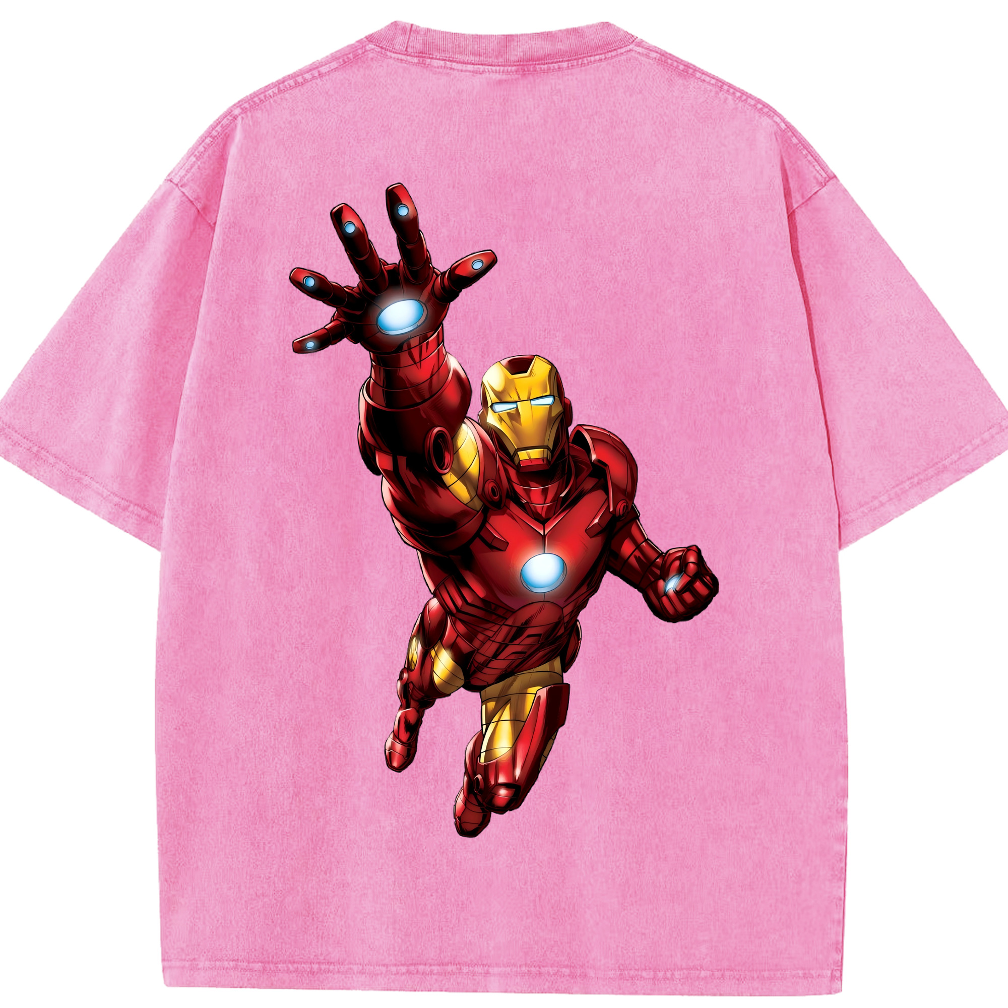 （画像用） アベンジャーズ The Avengers 綿100% ヴィンテージ風 半袖Tシャツ（背面プリント）